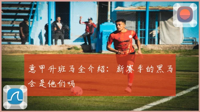 意甲升班马全介绍:新赛季的黑马会是他们吗